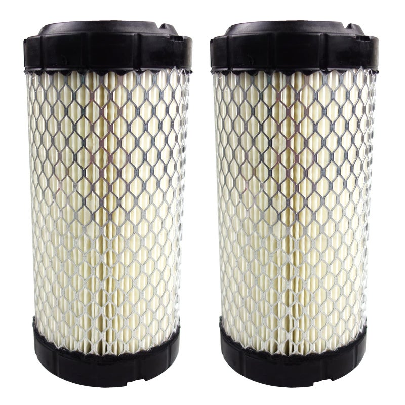 GaeaAuto Air Filter Pack of 2 Fit for NAPA 6449 / Baldwin RS3715 / Fleetguard AF25550 / WIX 46449 / John Deere M113621 / Mule 11013-1290 / Kubota 6A10082630  2 Pack - Image 1